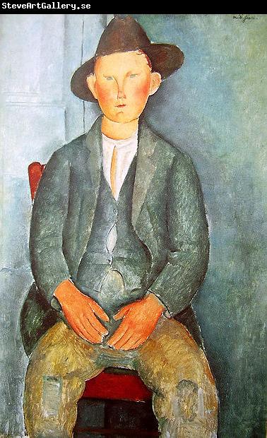 Amedeo Modigliani Junger Bauer